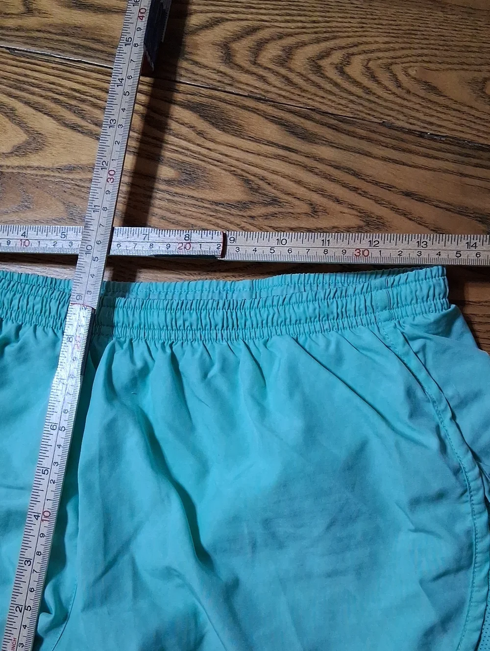 NIKE WOMENS SHORTS MEDIUM DRI FIT Preowned Mint Light Green Sportswear Exercise